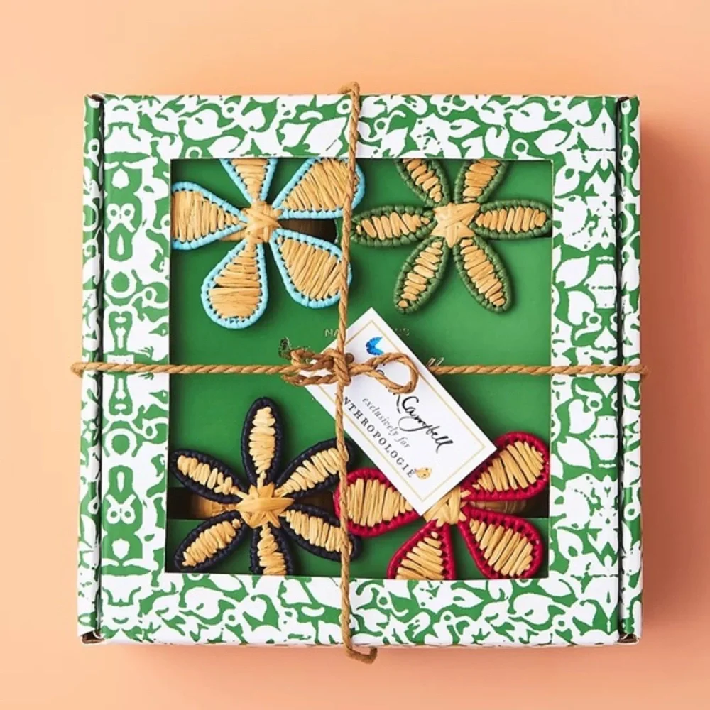 New🌟Anthropologie-Sarah Campbell Napkin Rings